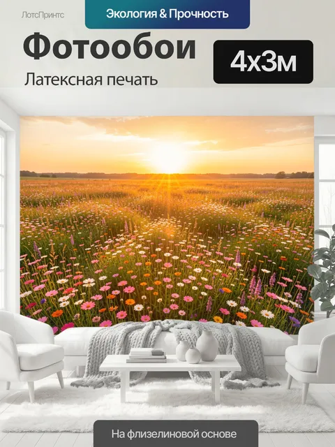 400 × 300 см · Латексная печать
