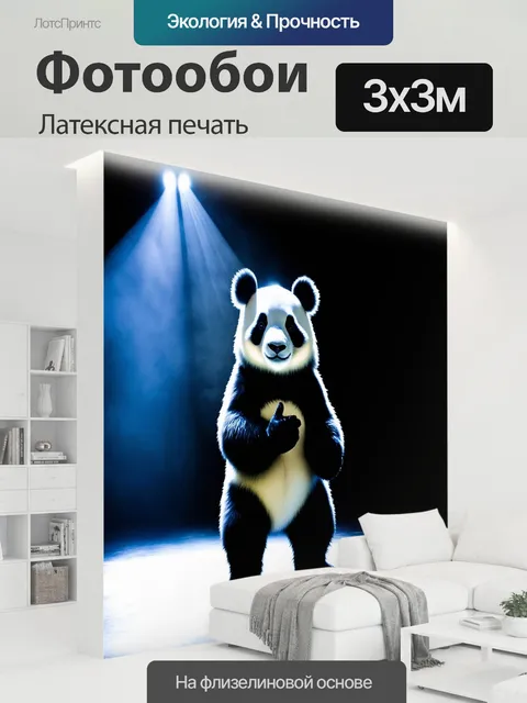 300 × 300 см · Латексная печать