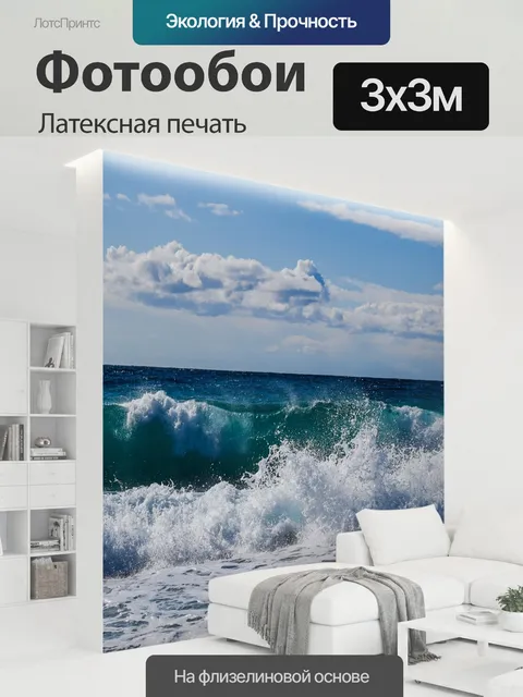 300 × 300 см · Латексная печать