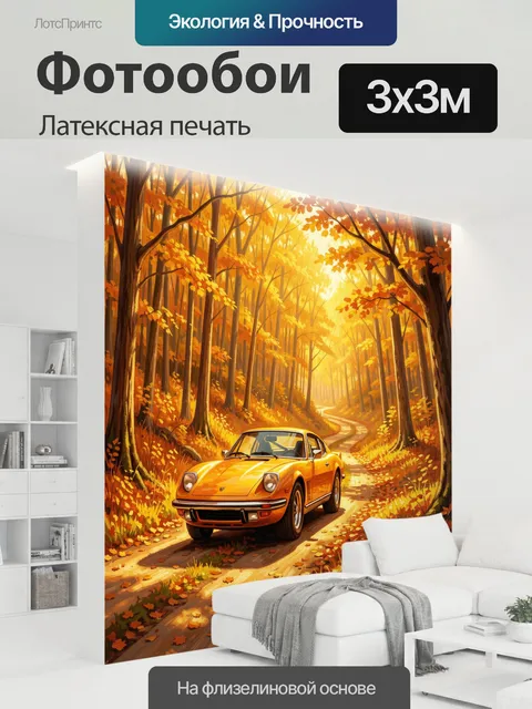 300 × 300 см · Латексная печать