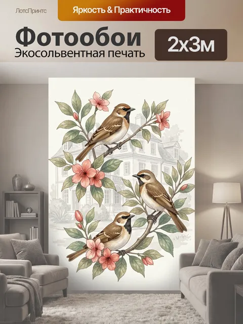 200 × 300 см · Экосольвентная печать