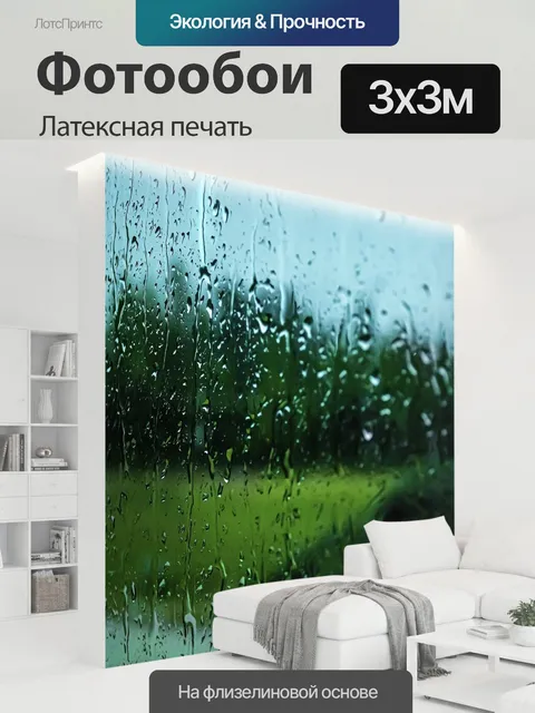 300 × 300 см · Латексная печать
