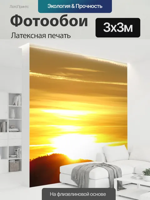 300 × 300 см · Латексная печать