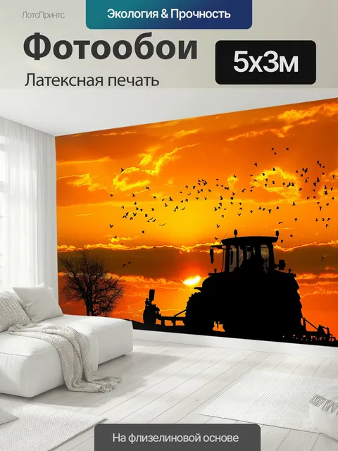 500 × 300 см · Латексная печать