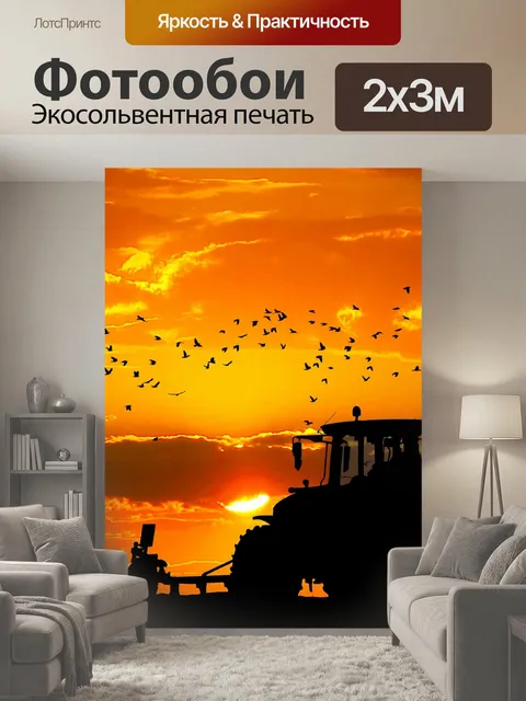200 × 300 см · Экосольвентная печать