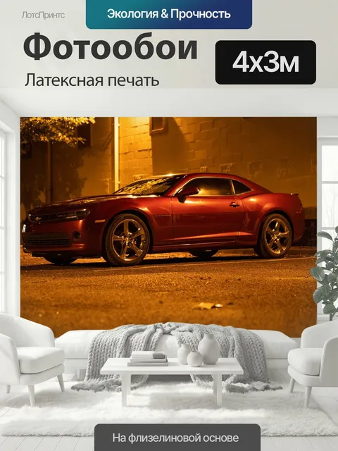 400 × 300 см · Латексная печать