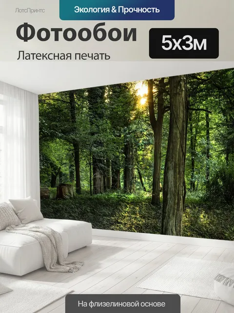 500 × 300 см · Латексная печать