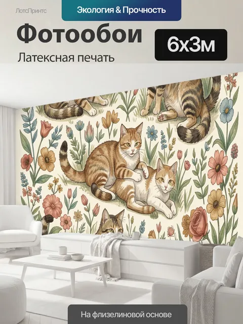 600 × 300 см · Латексная печать