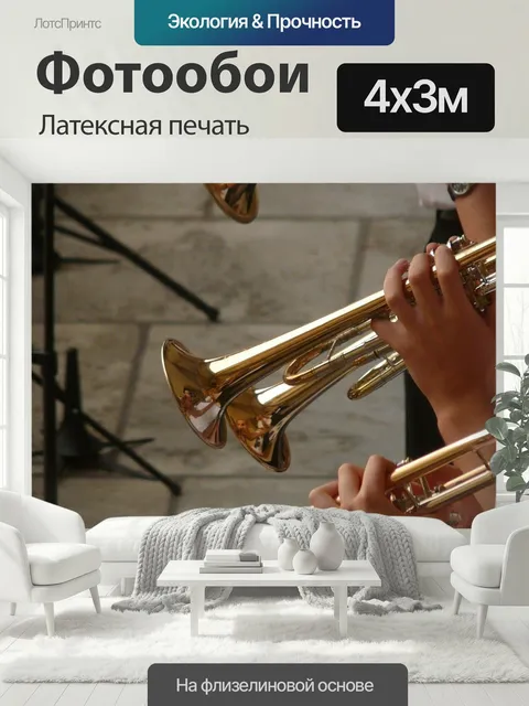 400 × 300 см · Латексная печать