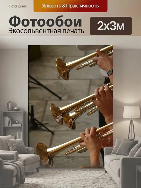 200 × 300 см · Экосольвентная печать