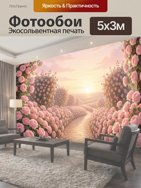 500 × 300 см · Экосольвентная печать