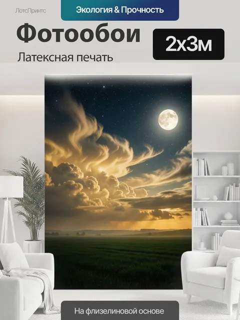 200 × 300 см · Латексная печать