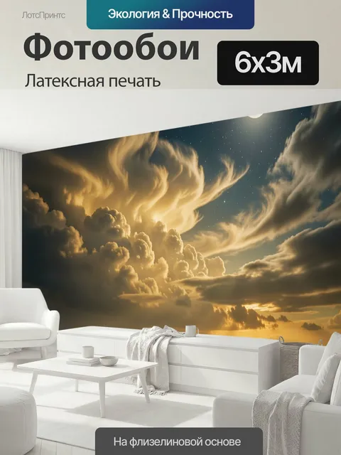 600 × 300 см · Латексная печать