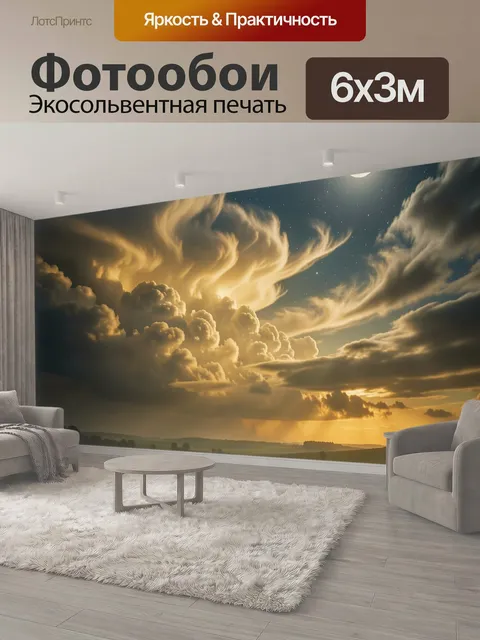 600 × 300 см · Экосольвентная печать
