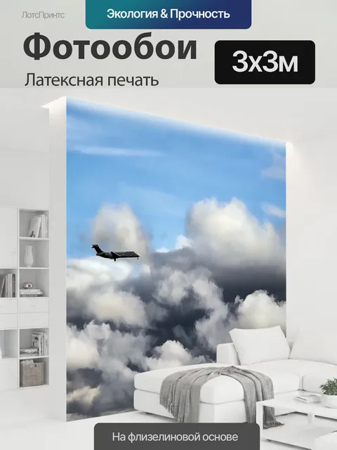 300 × 300 см · Латексная печать