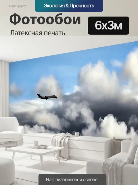 600 × 300 см · Латексная печать