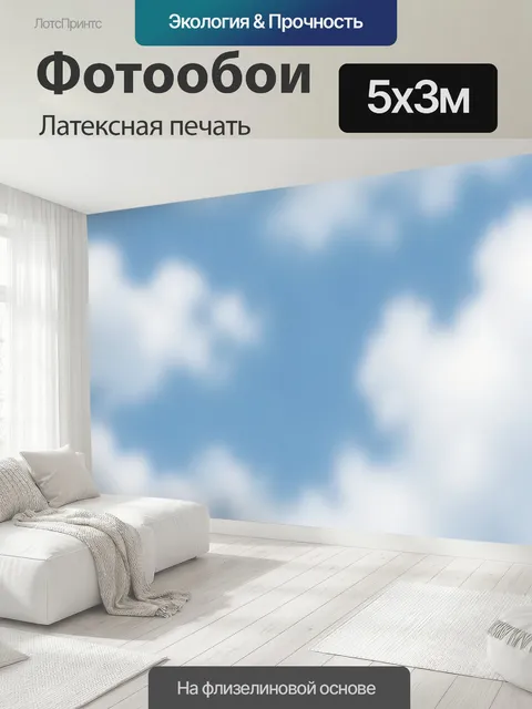 500 × 300 см · Латексная печать