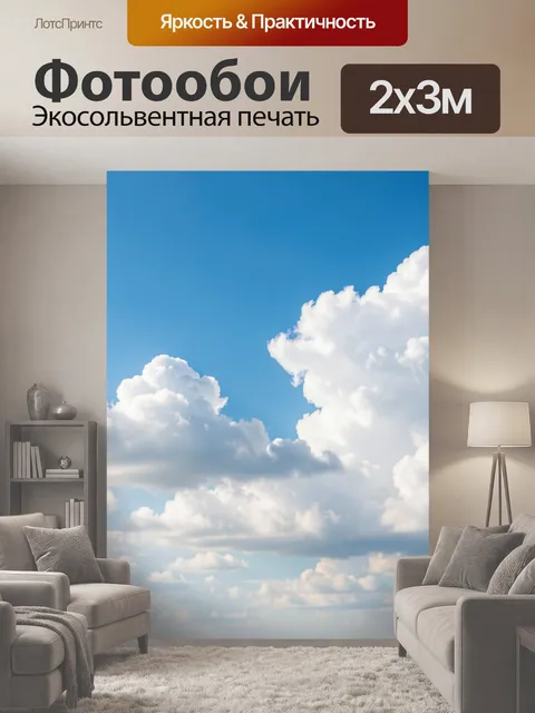 200 × 300 см · Экосольвентная печать