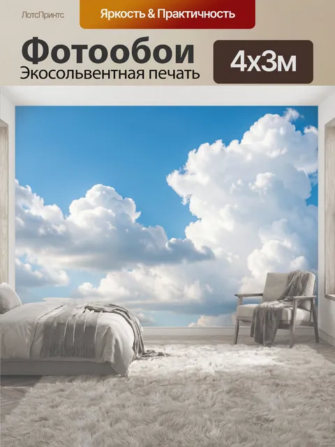 400 × 300 см · Экосольвентная печать