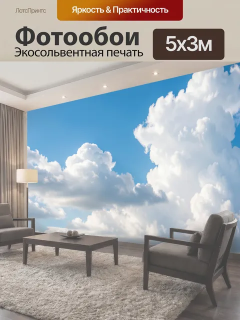 500 × 300 см · Экосольвентная печать