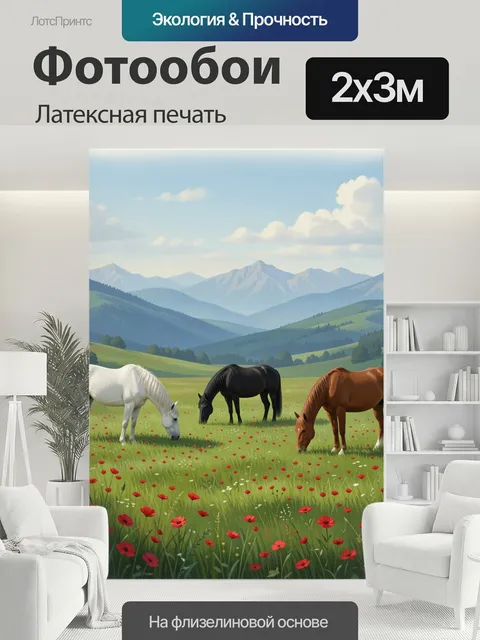 200 × 300 см · Латексная печать