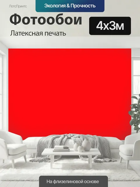 400 × 300 см · Латексная печать