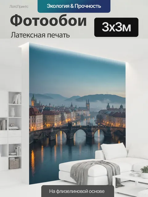 300 × 300 см · Латексная печать