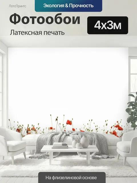 400 × 300 см · Латексная печать