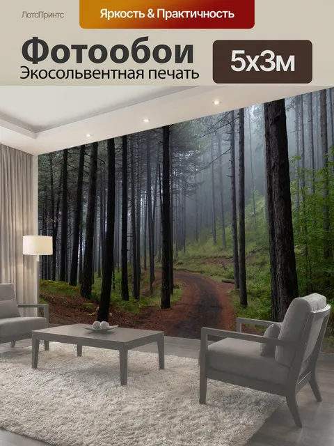 500 × 300 см · Экосольвентная печать