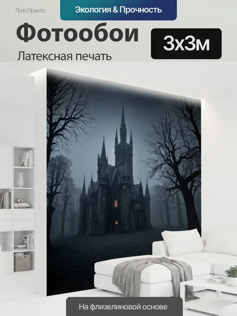300 × 300 см · Латексная печать