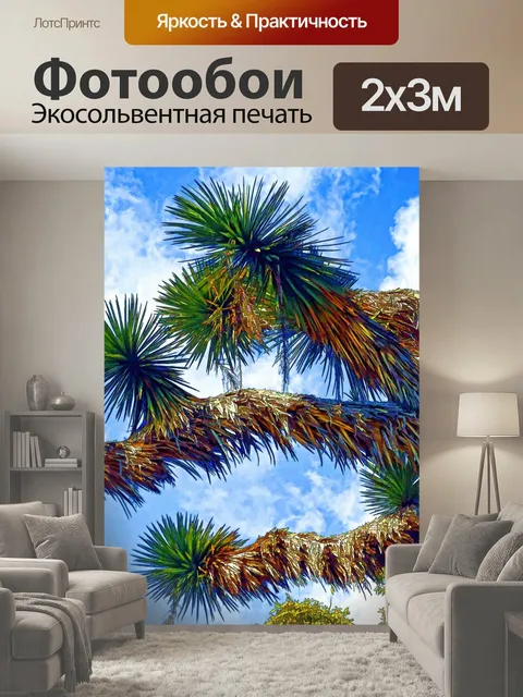 200 × 300 см · Экосольвентная печать