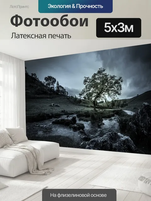500 × 300 см · Латексная печать