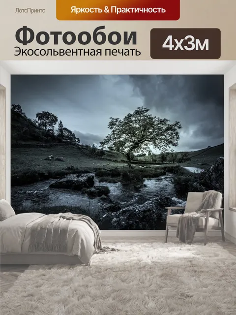 400 × 300 см · Экосольвентная печать