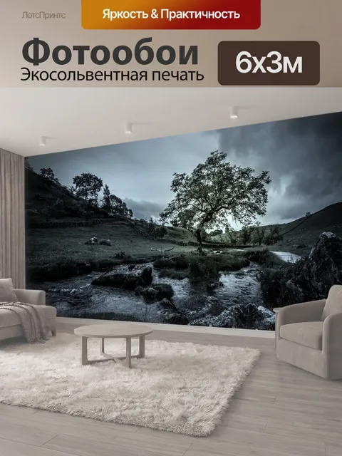 600 × 300 см · Экосольвентная печать
