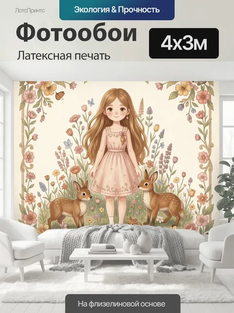 400 × 300 см · Латексная печать