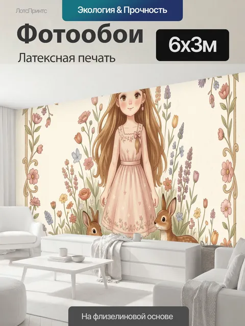 600 × 300 см · Латексная печать