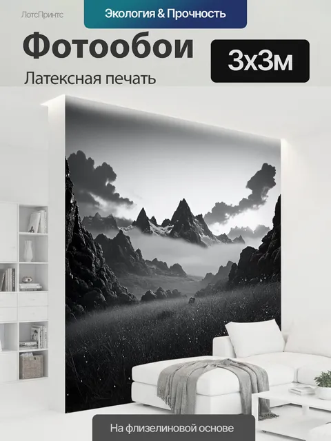 300 × 300 см · Латексная печать