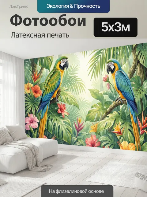 500 × 300 см · Латексная печать