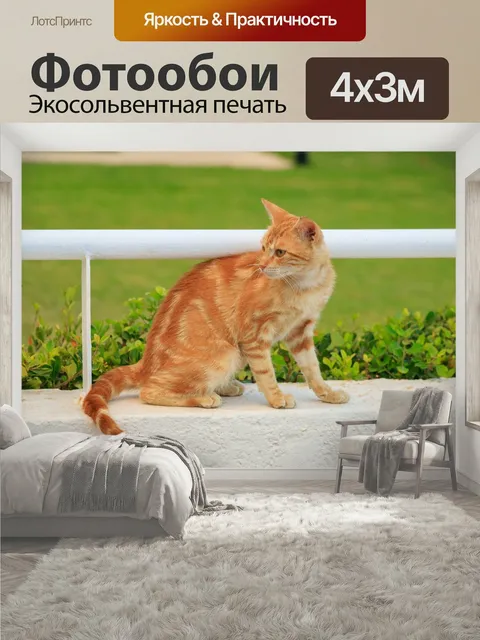 400 × 300 см · Экосольвентная печать