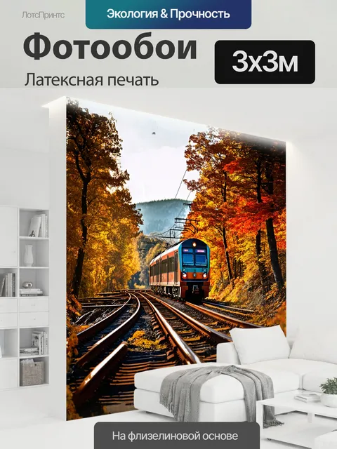 300 × 300 см · Латексная печать