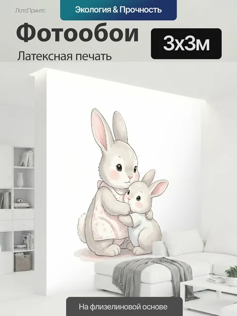 300 × 300 см · Латексная печать