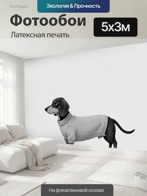 500 × 300 см · Латексная печать