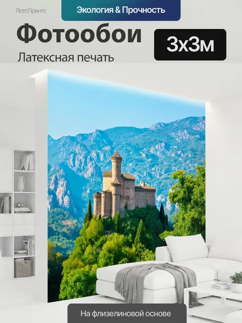 300 × 300 см · Латексная печать