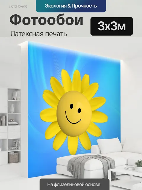 300 × 300 см · Латексная печать