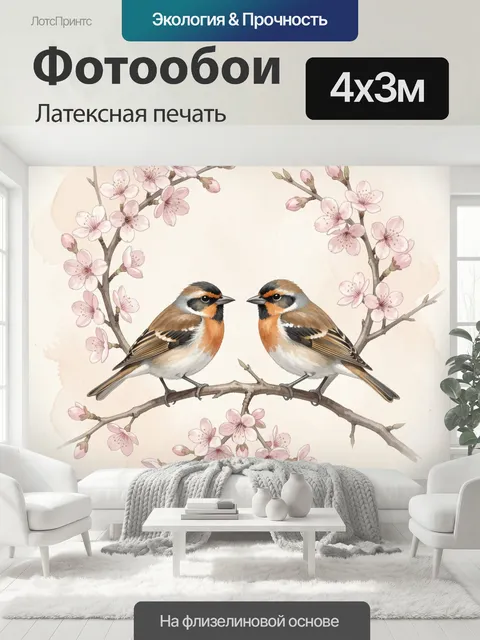 400 × 300 см · Латексная печать