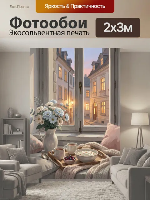 200 × 300 см · Экосольвентная печать