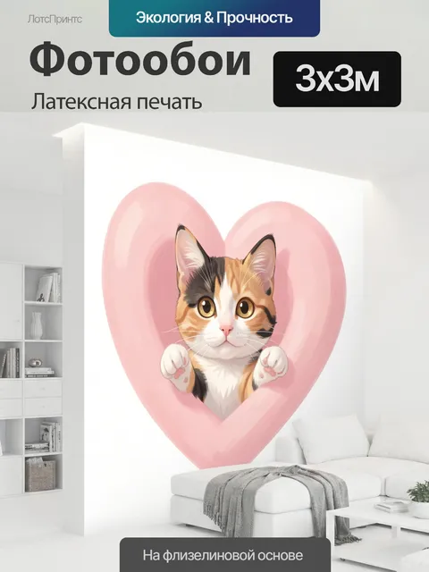 300 × 300 см · Латексная печать