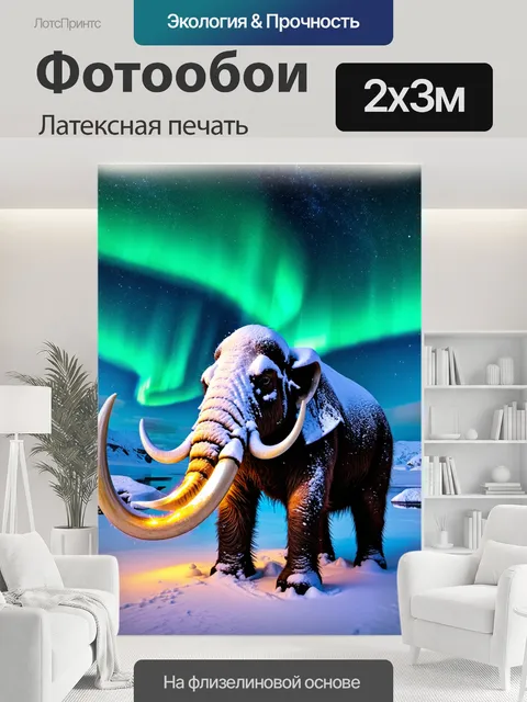 200 × 300 см · Латексная печать
