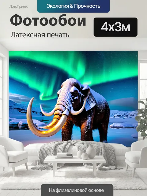 400 × 300 см · Латексная печать