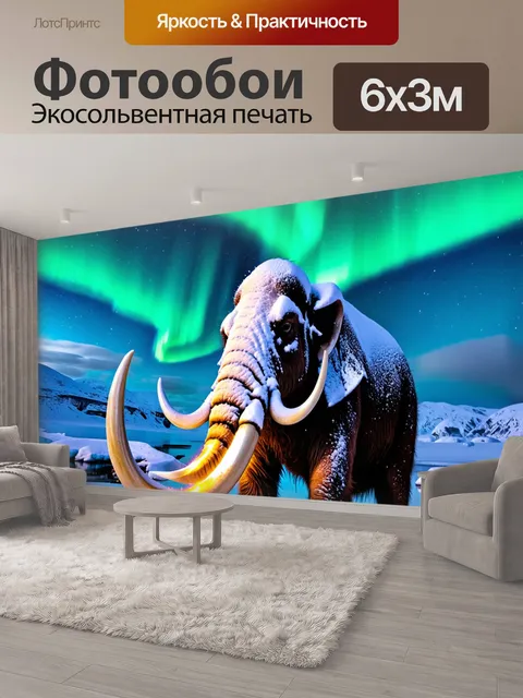 600 × 300 см · Экосольвентная печать